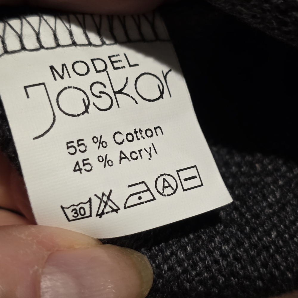 Elegant Gray Women's Blazer with Leaf Accents NWT - Picture 2 of 10